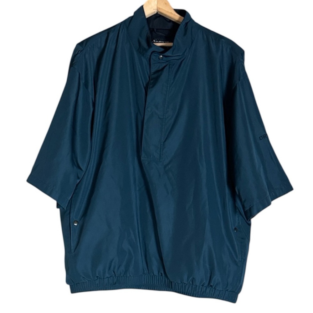 DryJoys by FootJoy short sleeve windbreaker jacket Size XL